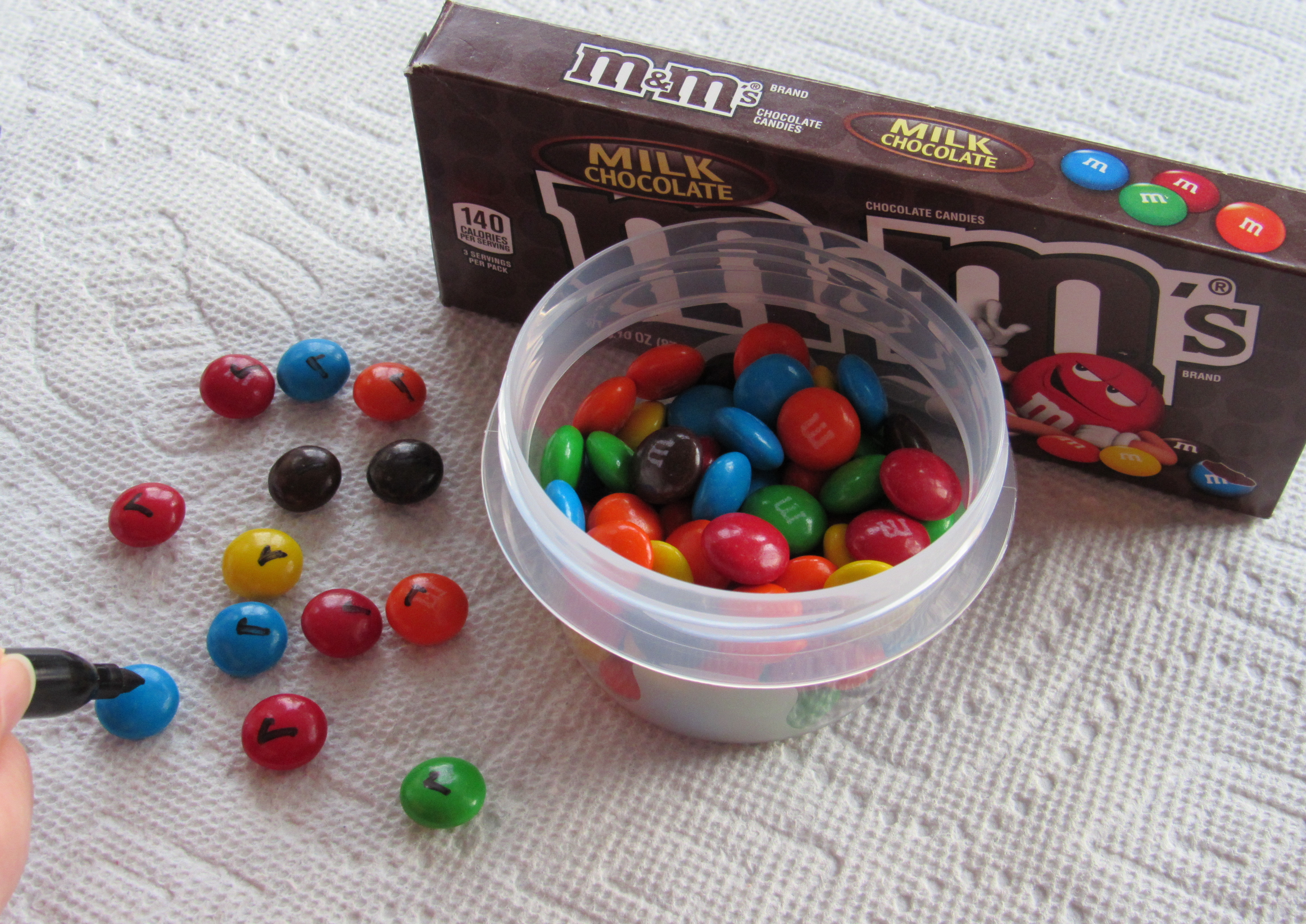 picture of candy used in activity